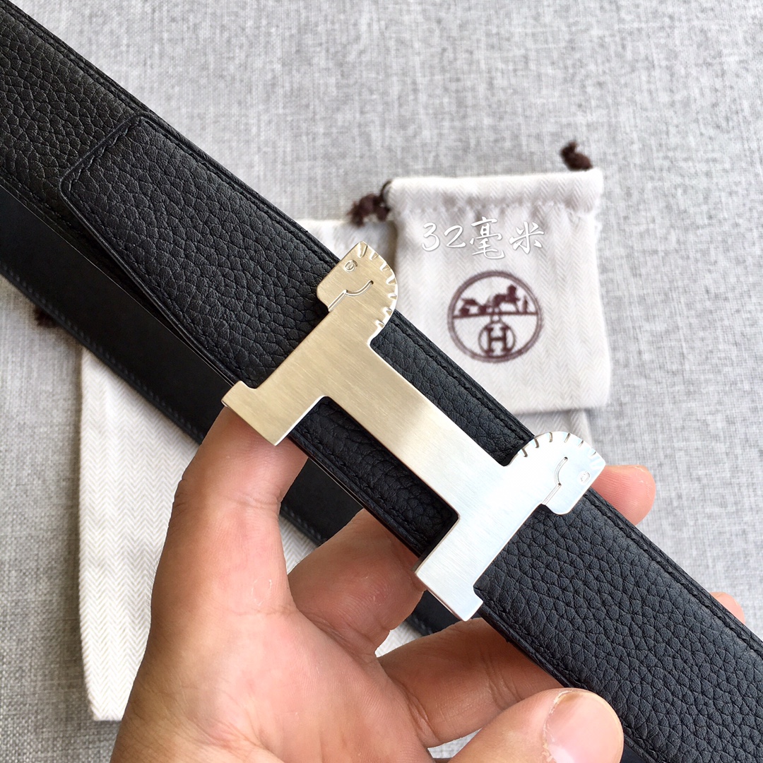 Hermes belt 3.2CM