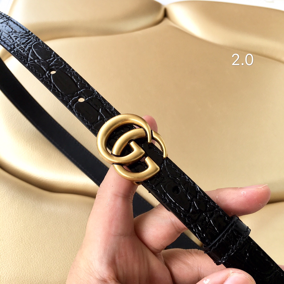 Gucci belt 2.0CM