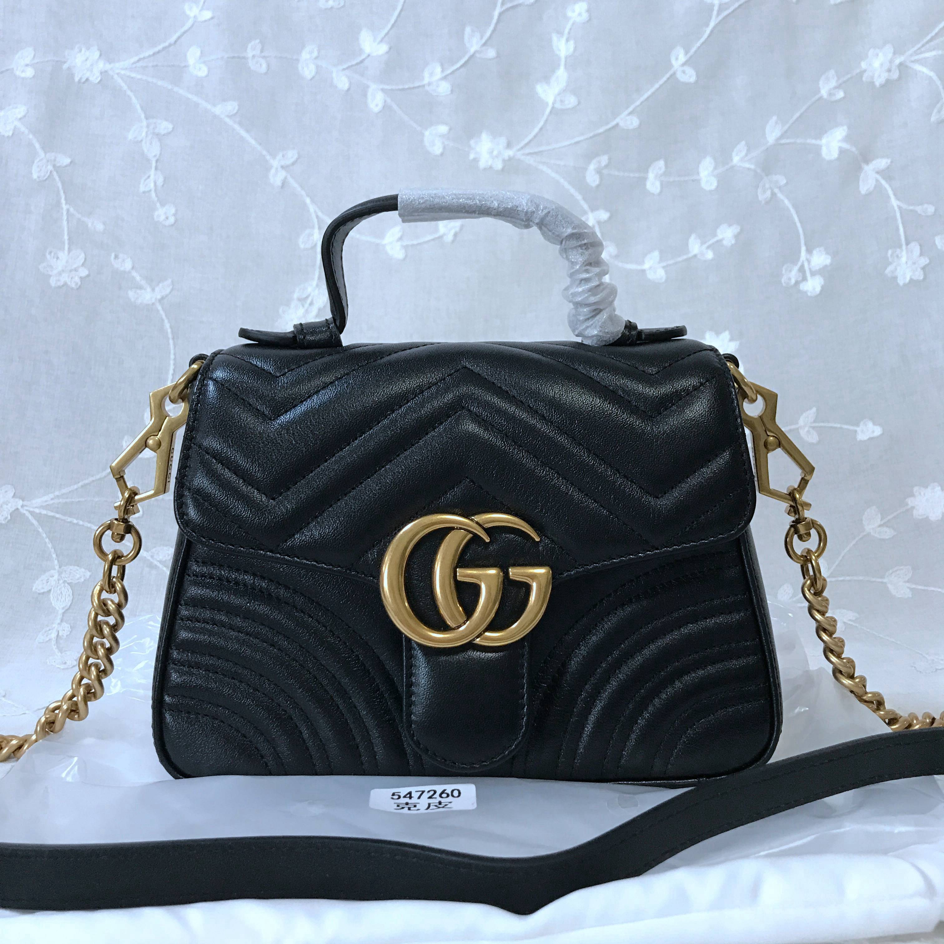 Gucci Marmont small top handle bag 498110