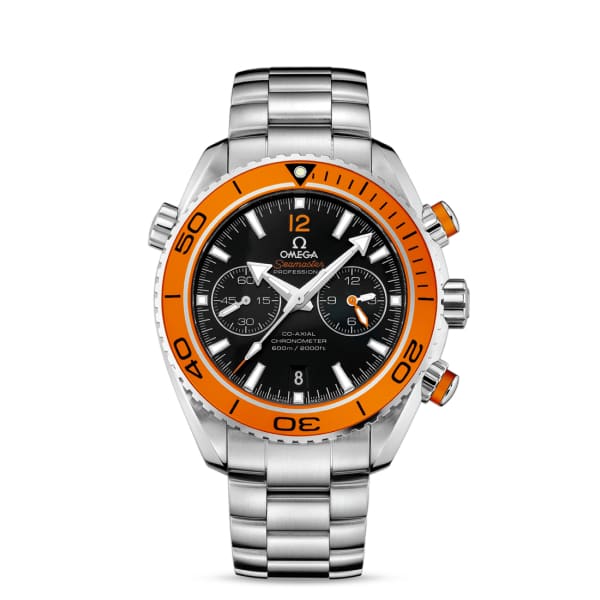 Omega Seamaster Planet Ocean 600M Co-Axial Chronometer Chronograph 45.5mm Stainless Steel Ceramic Bezel Black Dial Steel Bracelet 232.30.46.51.01.002
