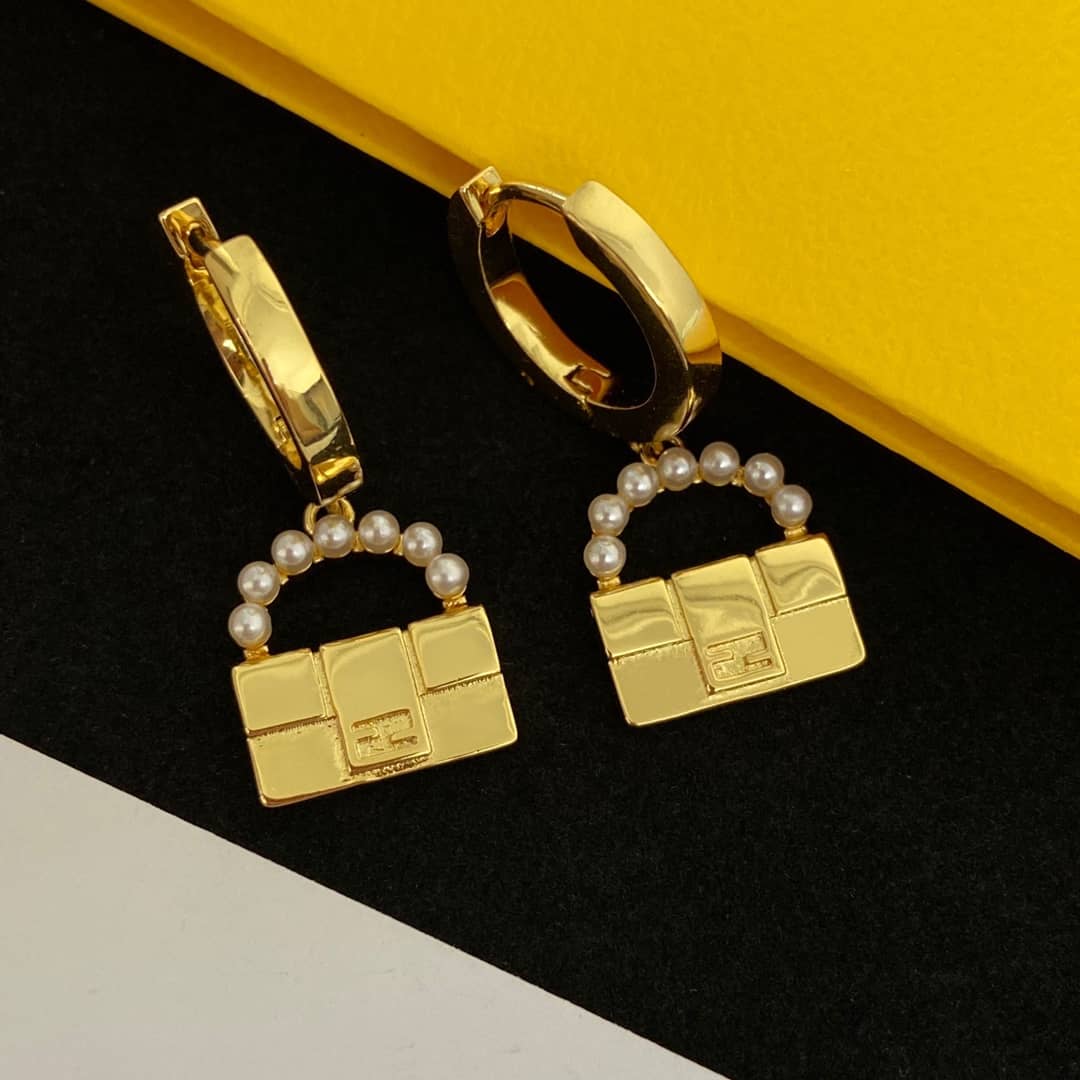 Fendi Earrings Dupe For Sale