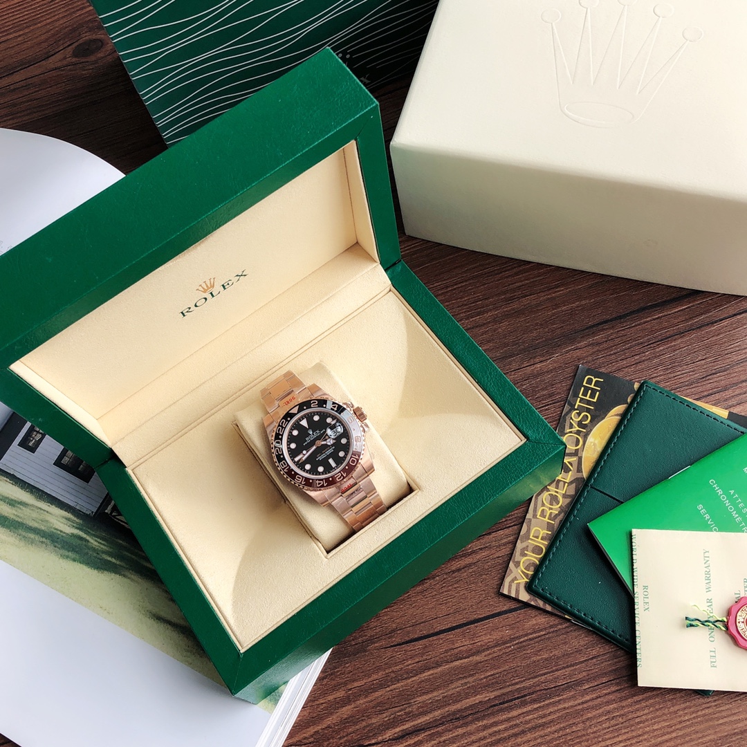 GMT-Master II Root Beer Rose Gold