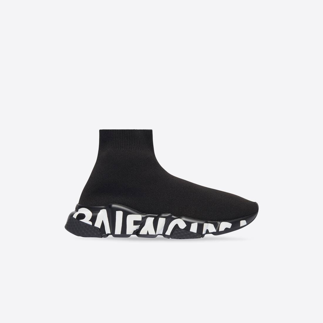 Women's Speed Graffiti Sneaker in Black/white 605942W2DB71006