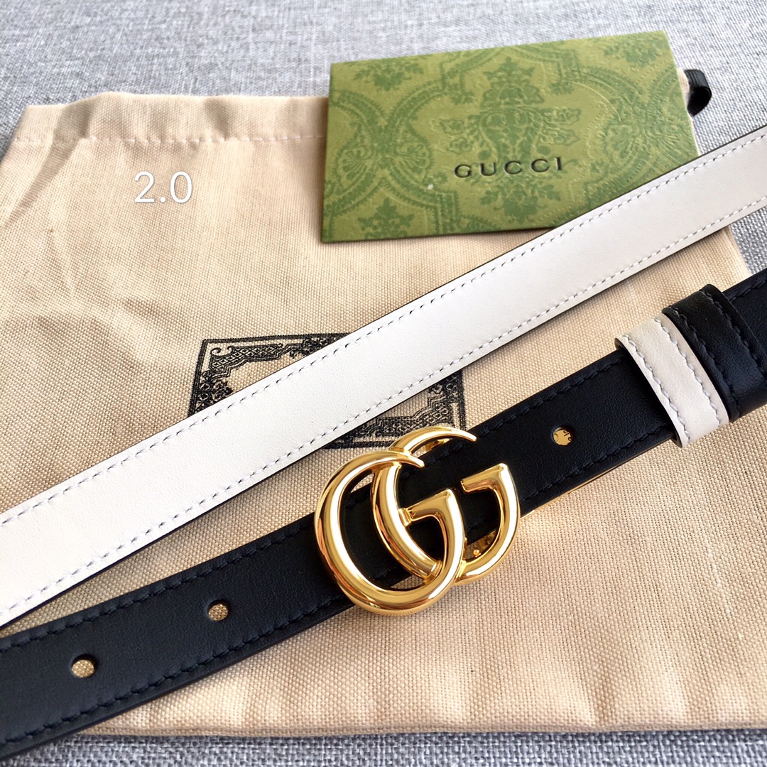 Gucci belt 2.0CM