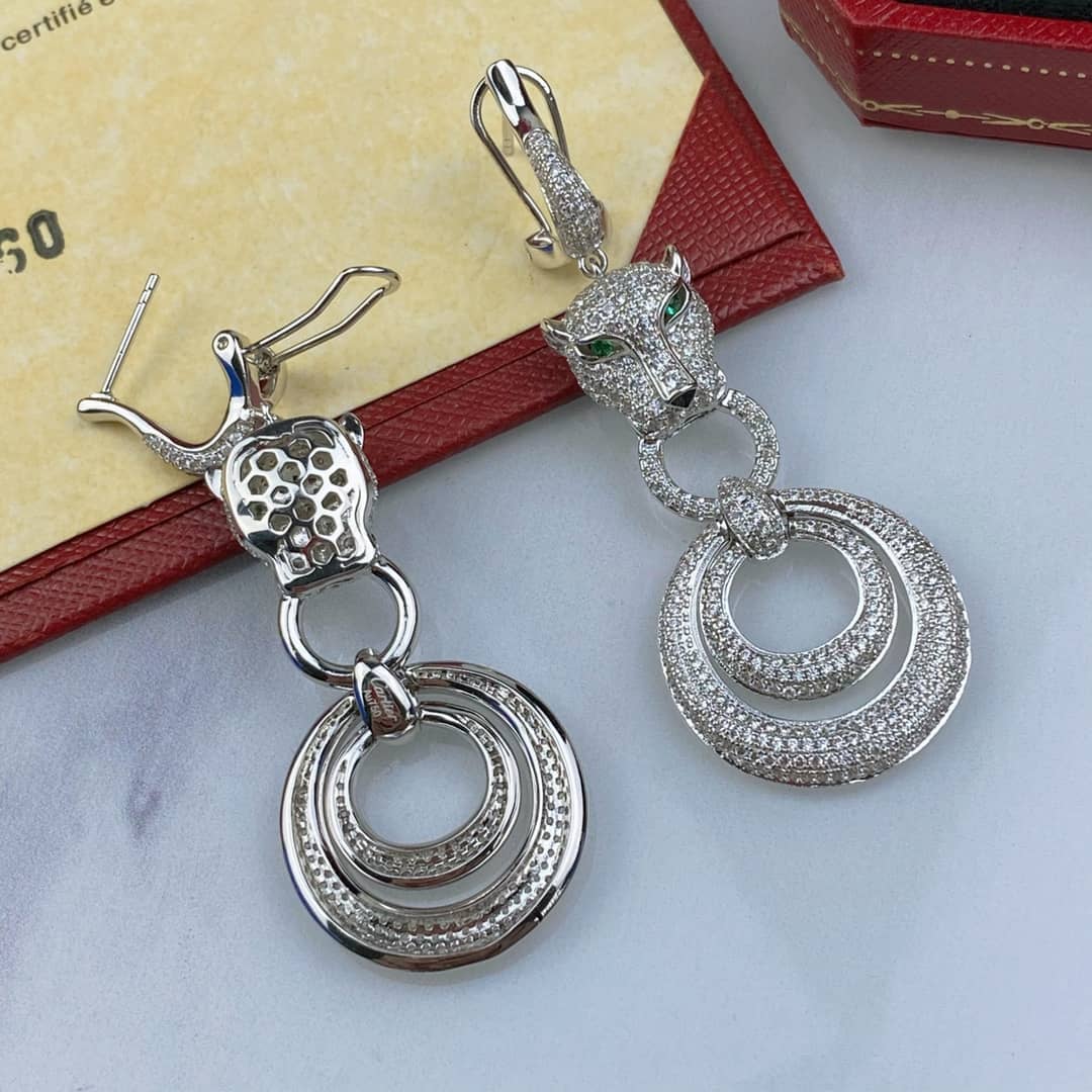 Cartier Designer Earrings Dupe