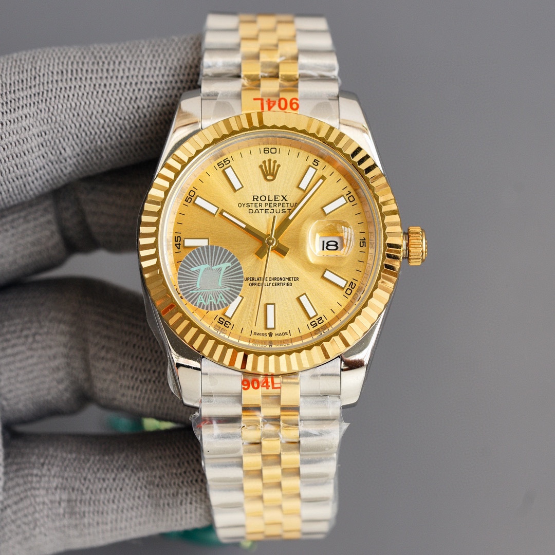 Datejust II 41mm Gold Dial