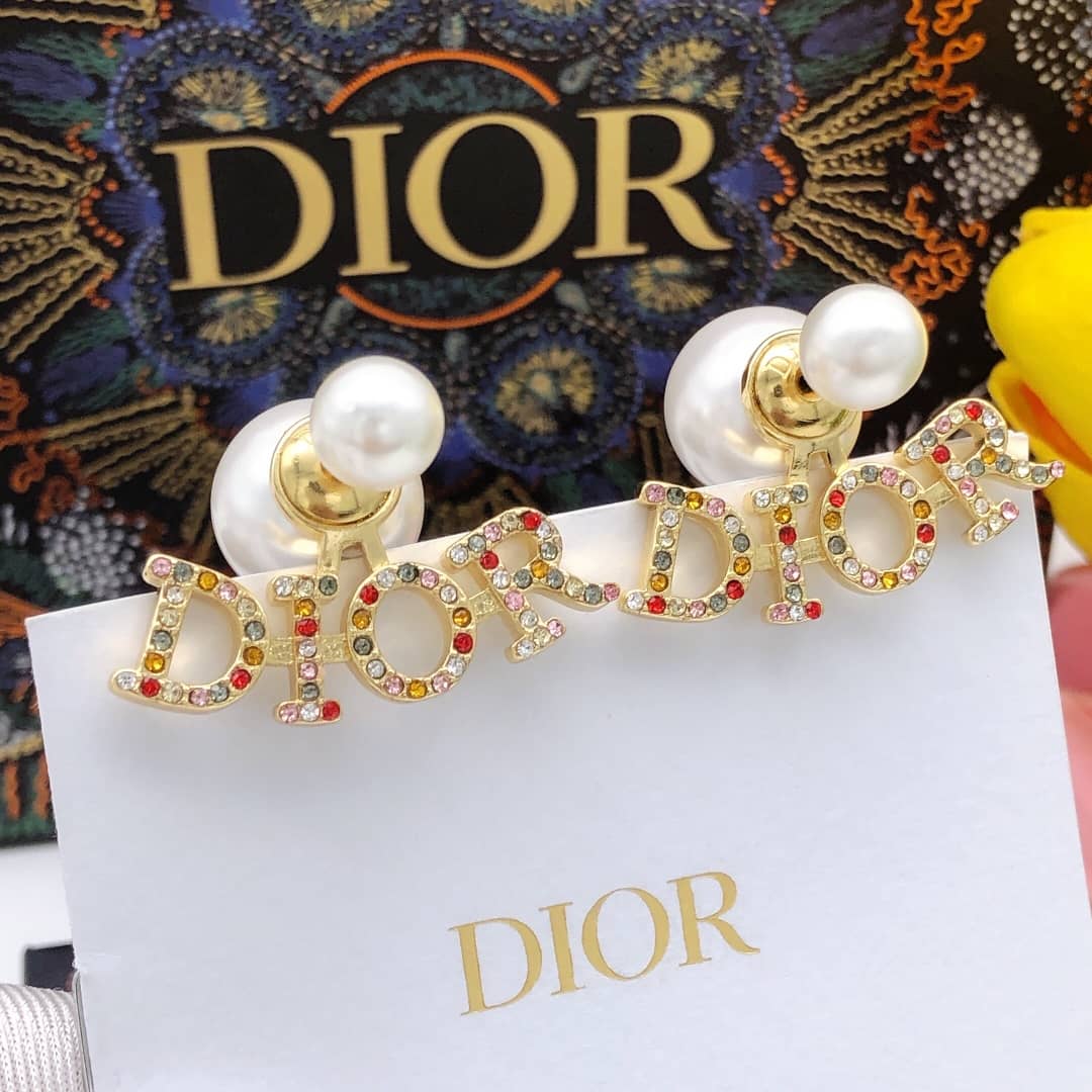 Fake Dior Designer Earrings Wholesale