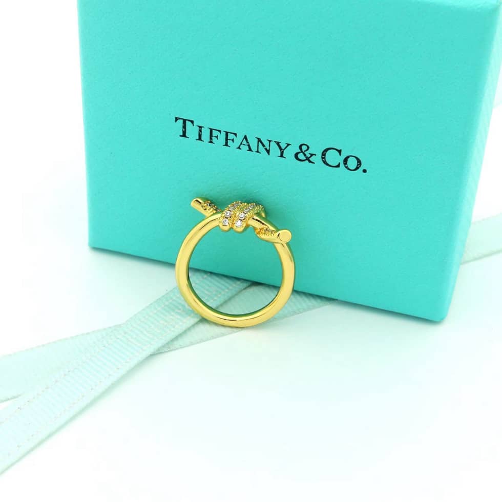 Fake Tiffany Logo Ring