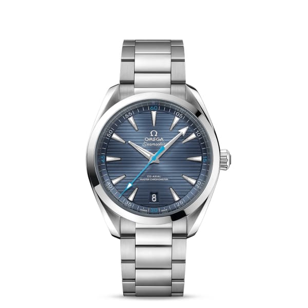 Omega Seamaster Aqua Terra 150M Co-Axial Master Chronometer 41mm Stainless Steel Blue Dial Steel Bracelet 220.10.41.21.03.002