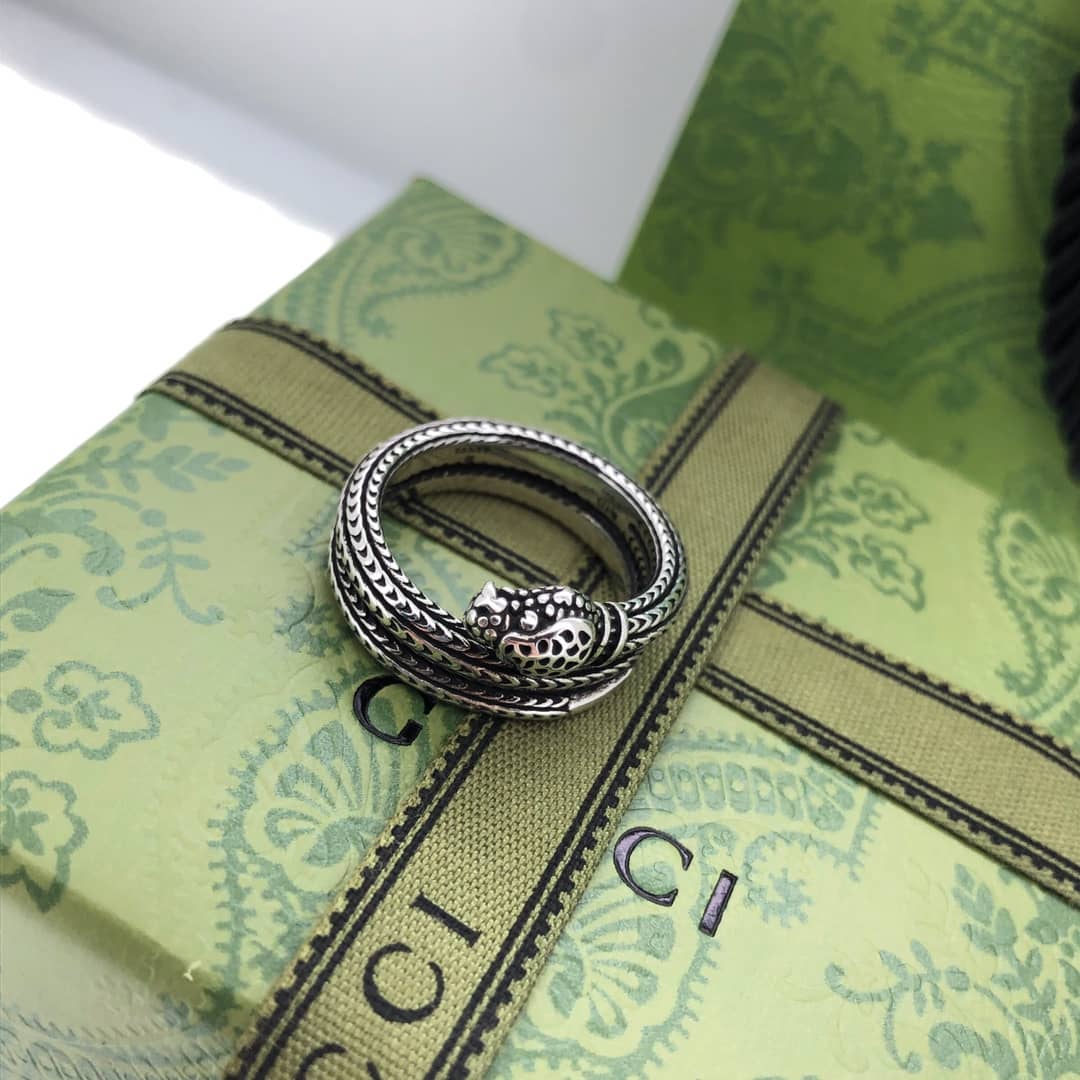 Fake Gucci Logo Ring
