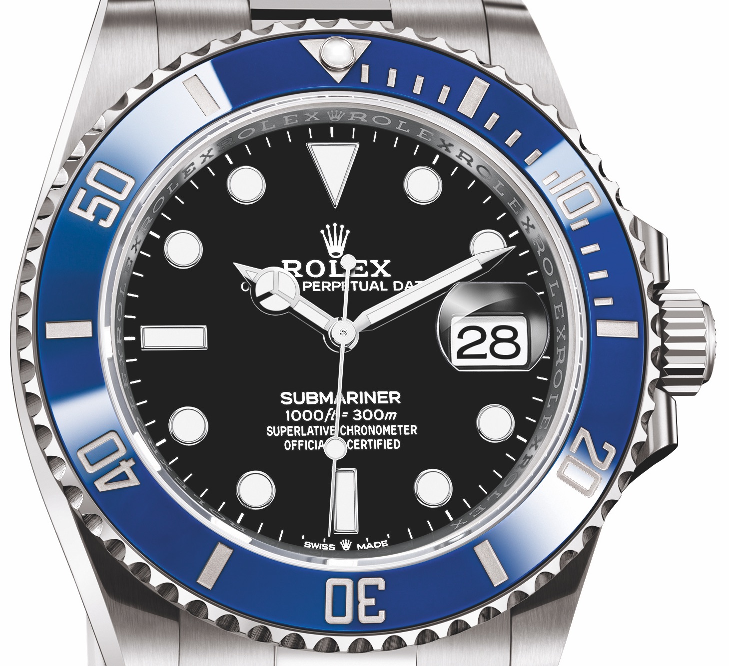Rolex Submariner Date White Gold 41mm Black Dial 126619LB