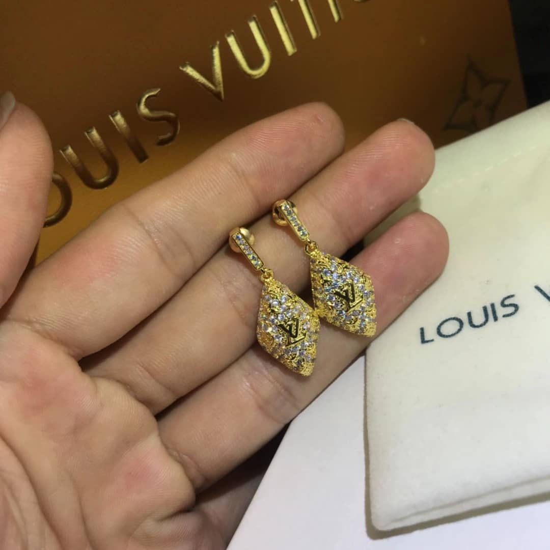Louis Vuitton Imitation Designer Earrings Wholesale