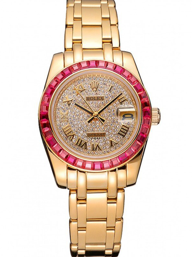 Replica Rolex Datejust 33mm Diamond Dial 622835