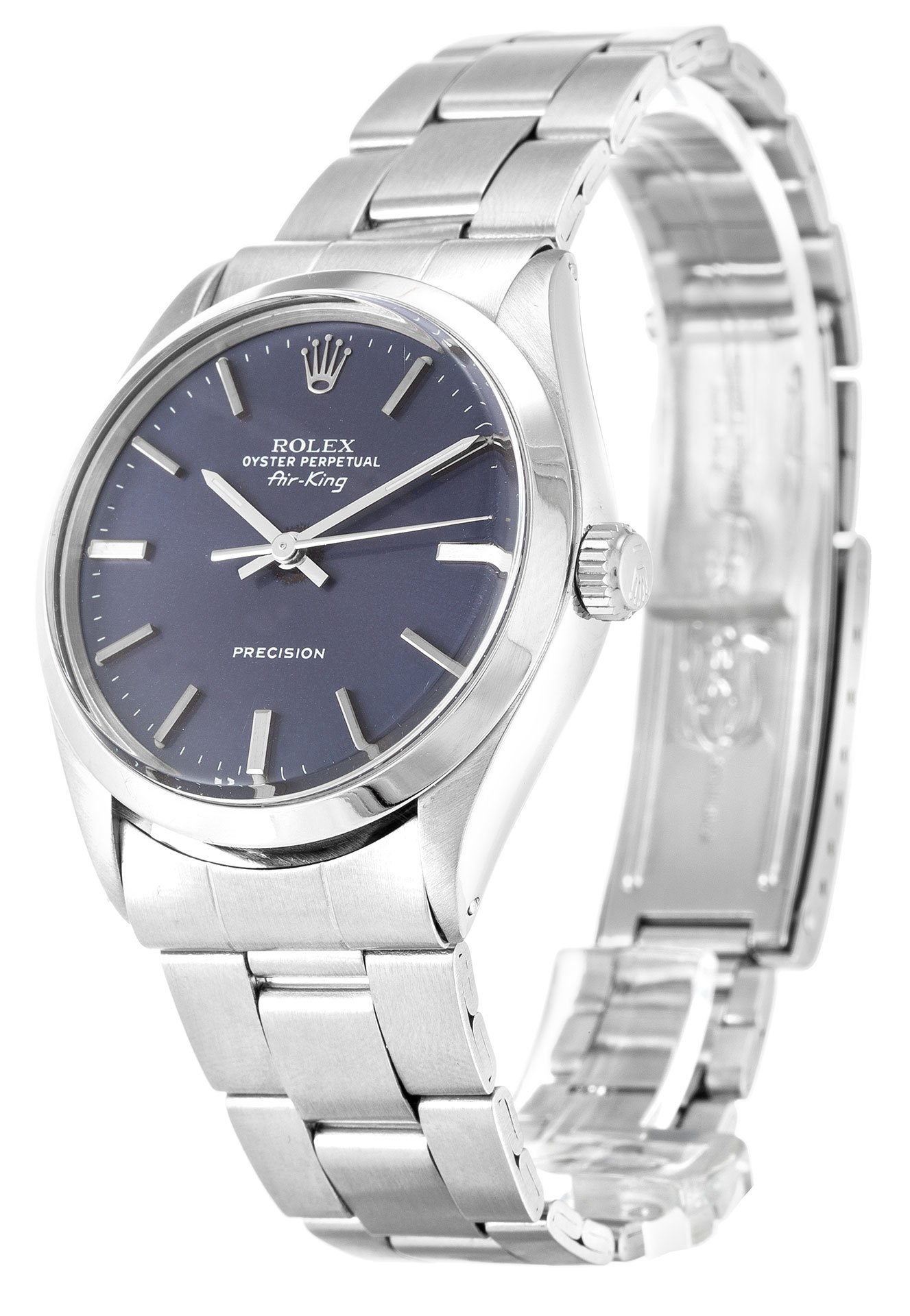 Replica Rolex Air-King 34mm Blue Dial 5500