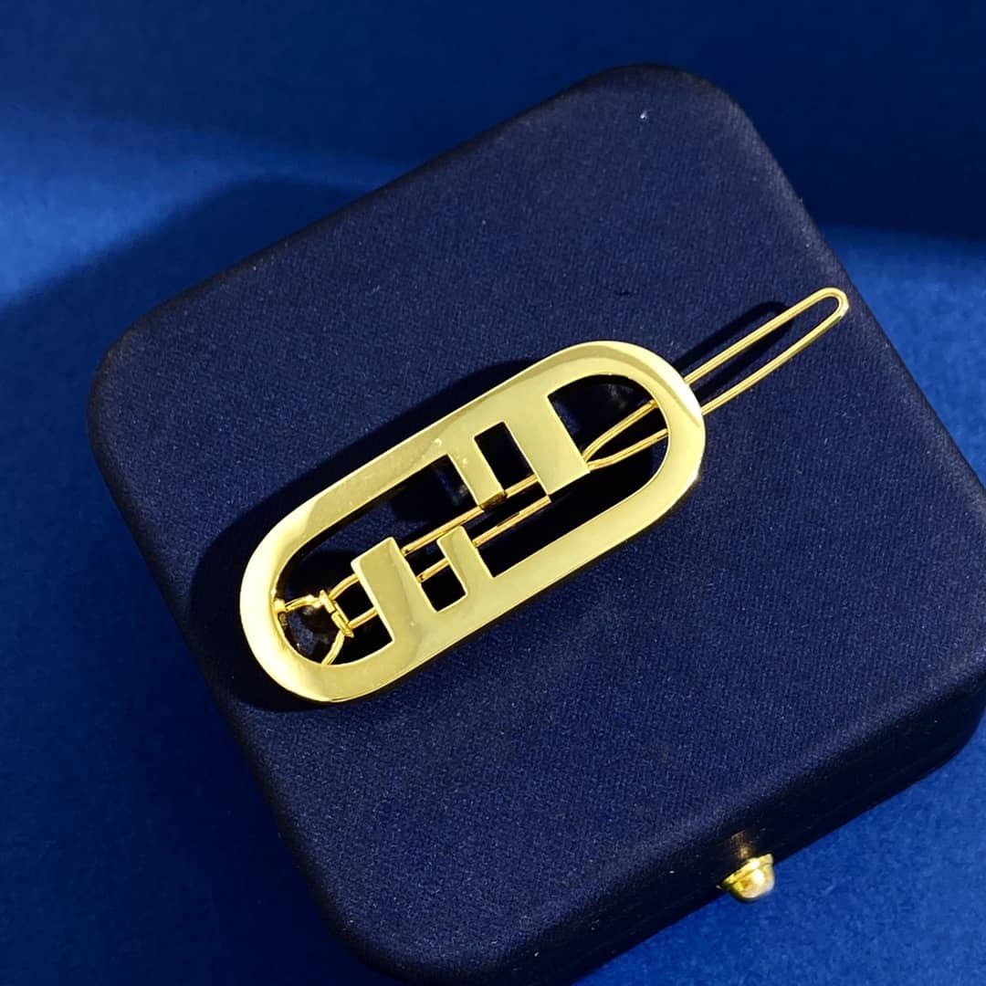 Fendi Designer Hair Pin Copy