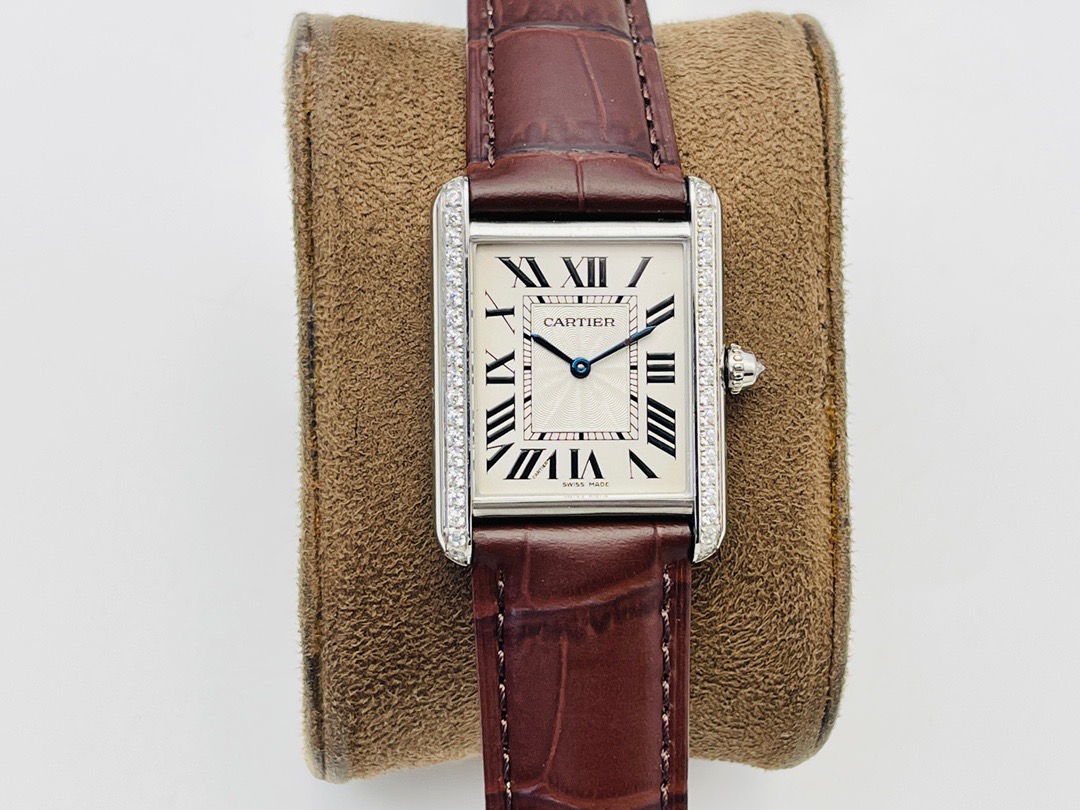 Cartier tank series WJTA0037 watch