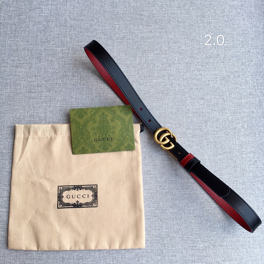 Gucci belt 2.0CM