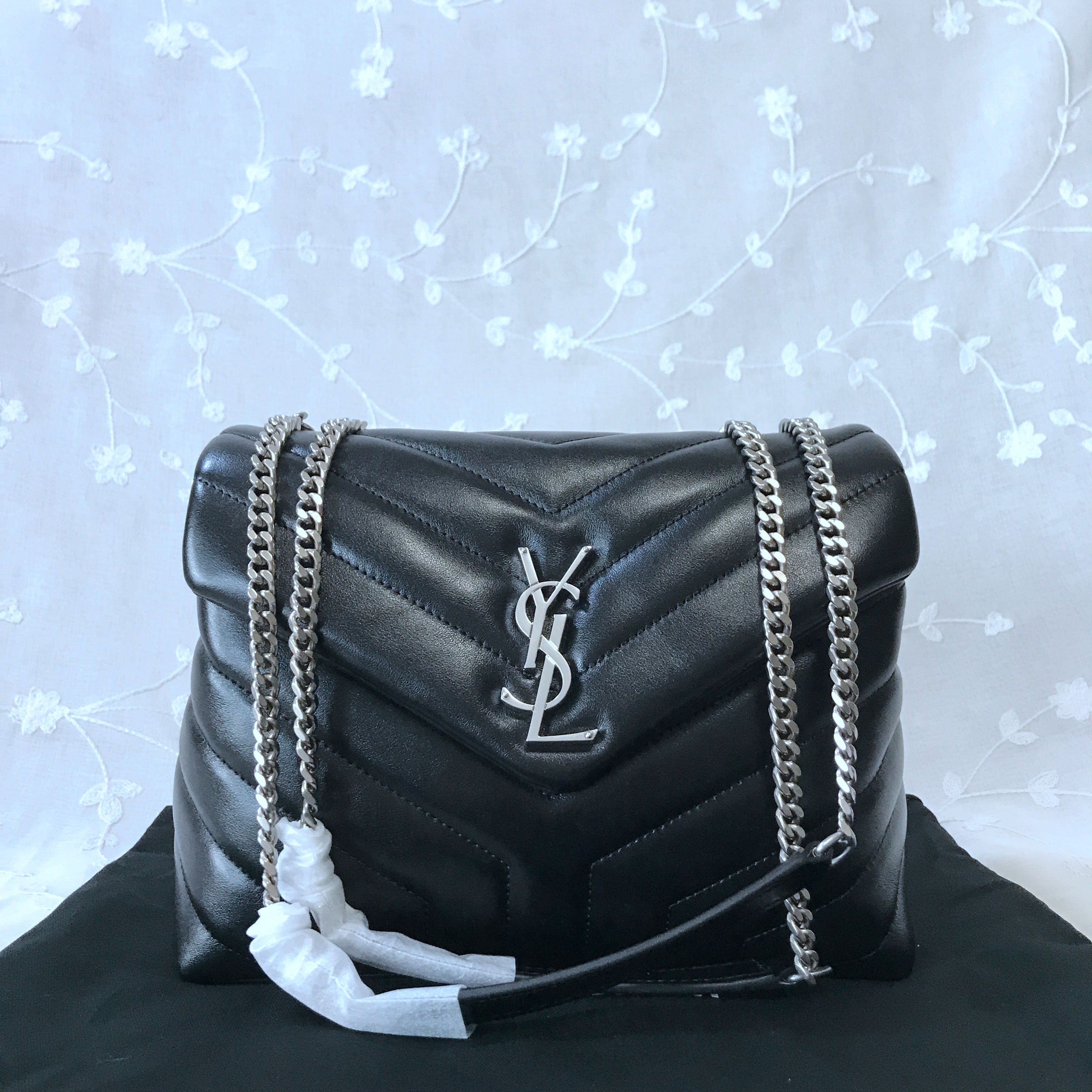 LOULOU SMALL IN MATELASSÉ “Y” LEATHER