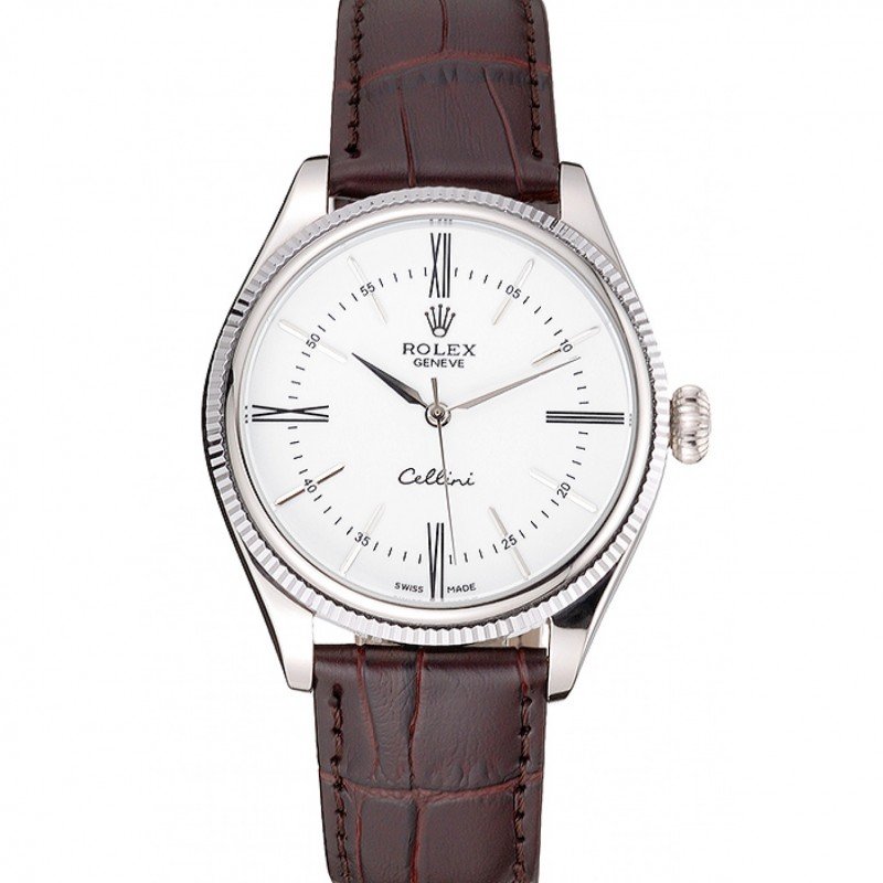 Replica Rolex Cellini 40mm White Dial 50509