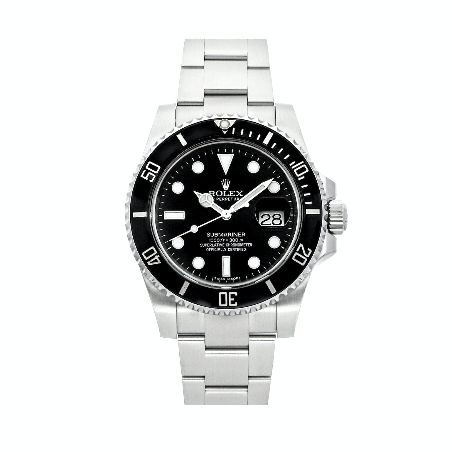 Rolex Perpetual Submariner 116610lv Series