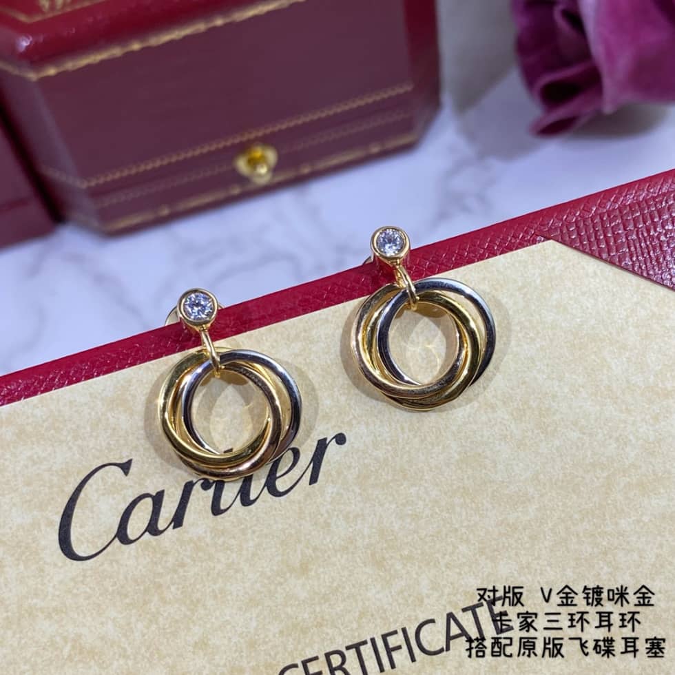Cartier Imitation Designer Earrings Wholesale
