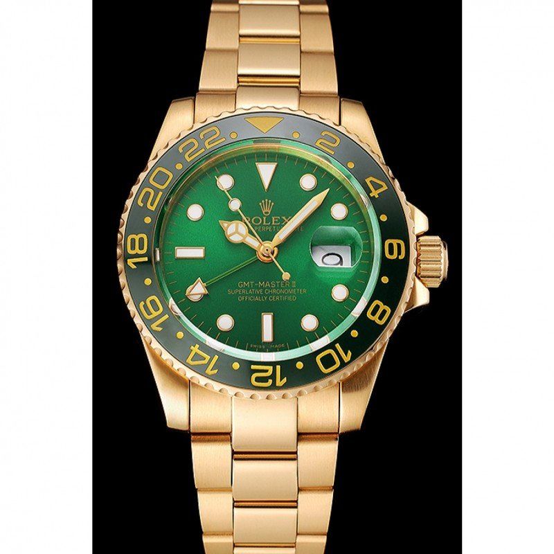 Superclone Rolex GMT-Master II 41mm Green Dial 1453750