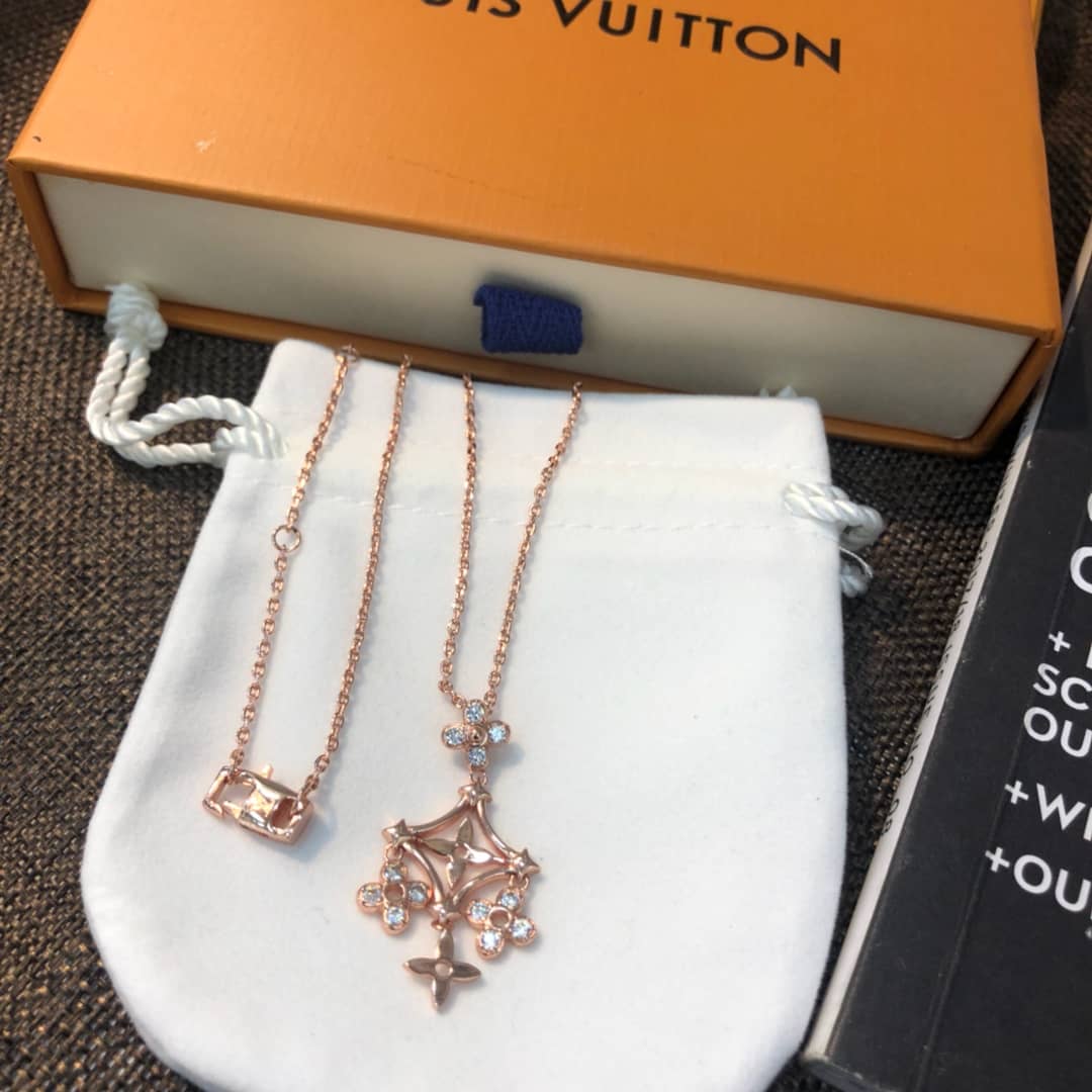 Louis Vuitton Imitation Designer Necklace Wholesale