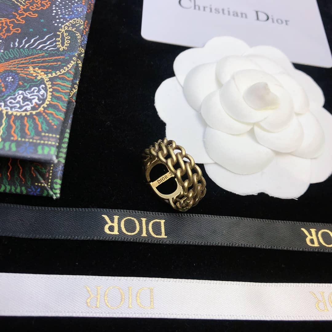 Knockoff Dior Logo Ring