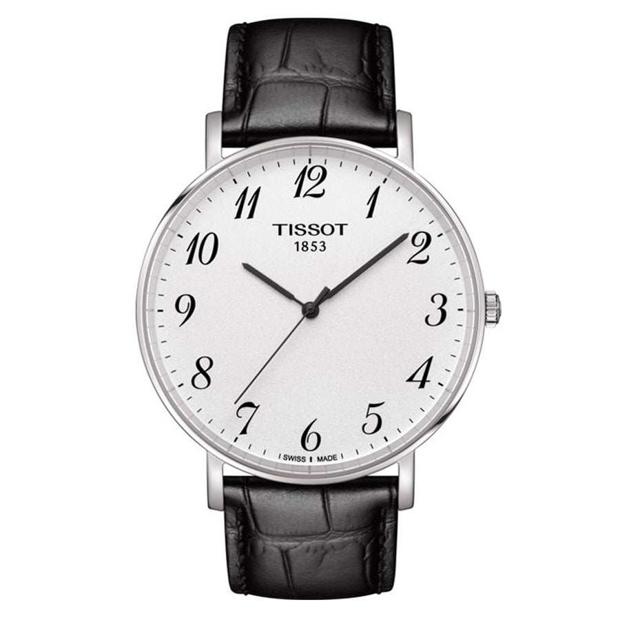 TISSOT WATCH EVERYTIME LEATHER T1096101603200