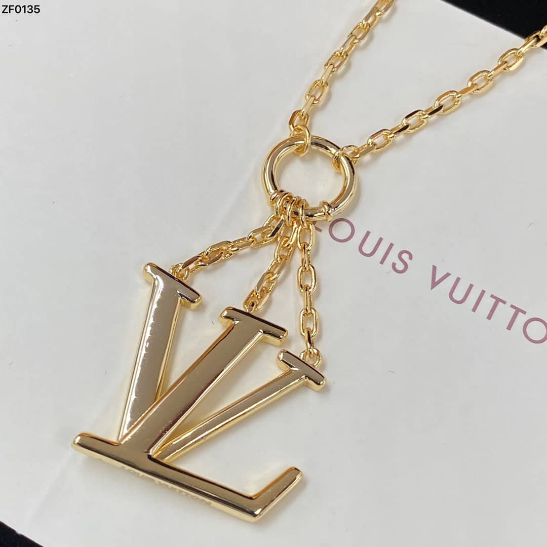 Designer Louis Vuitton Classic Necklace