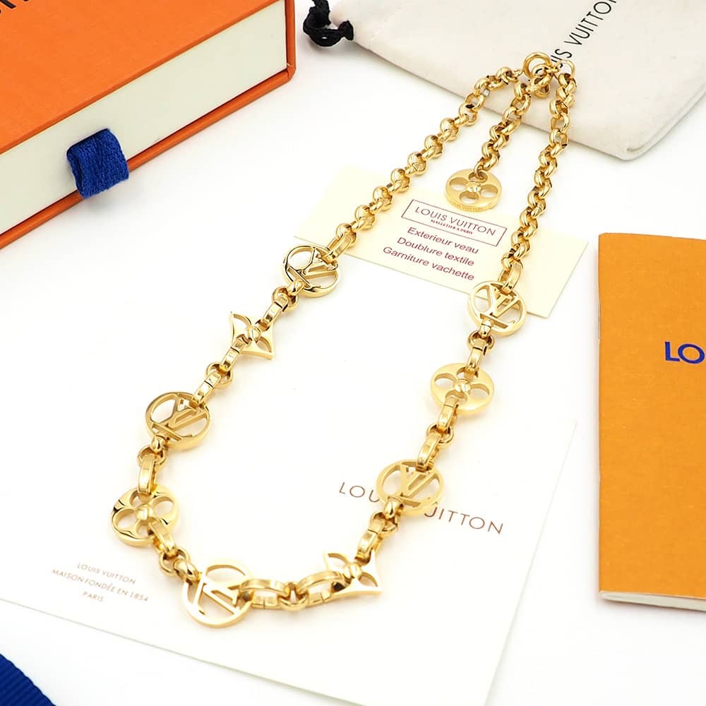 Louis Vuitton Necklace First Copy