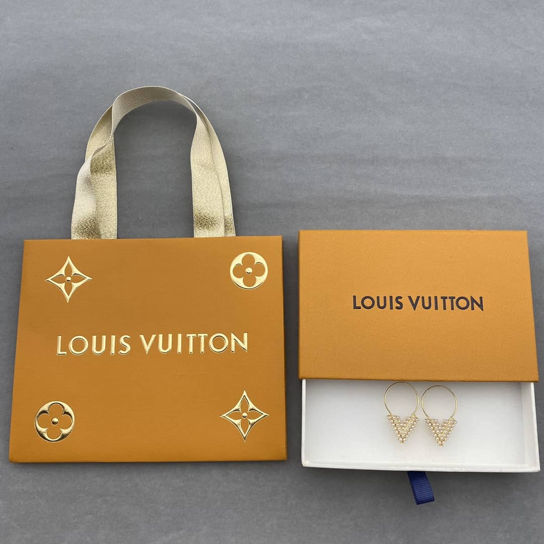 Designer Louis Vuitton Classic Earrings