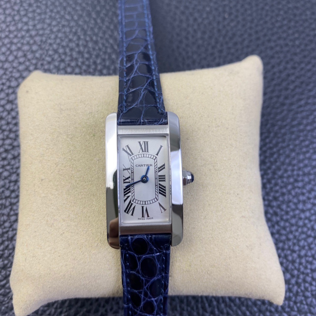 Cartier tank series WSTA0081 watch