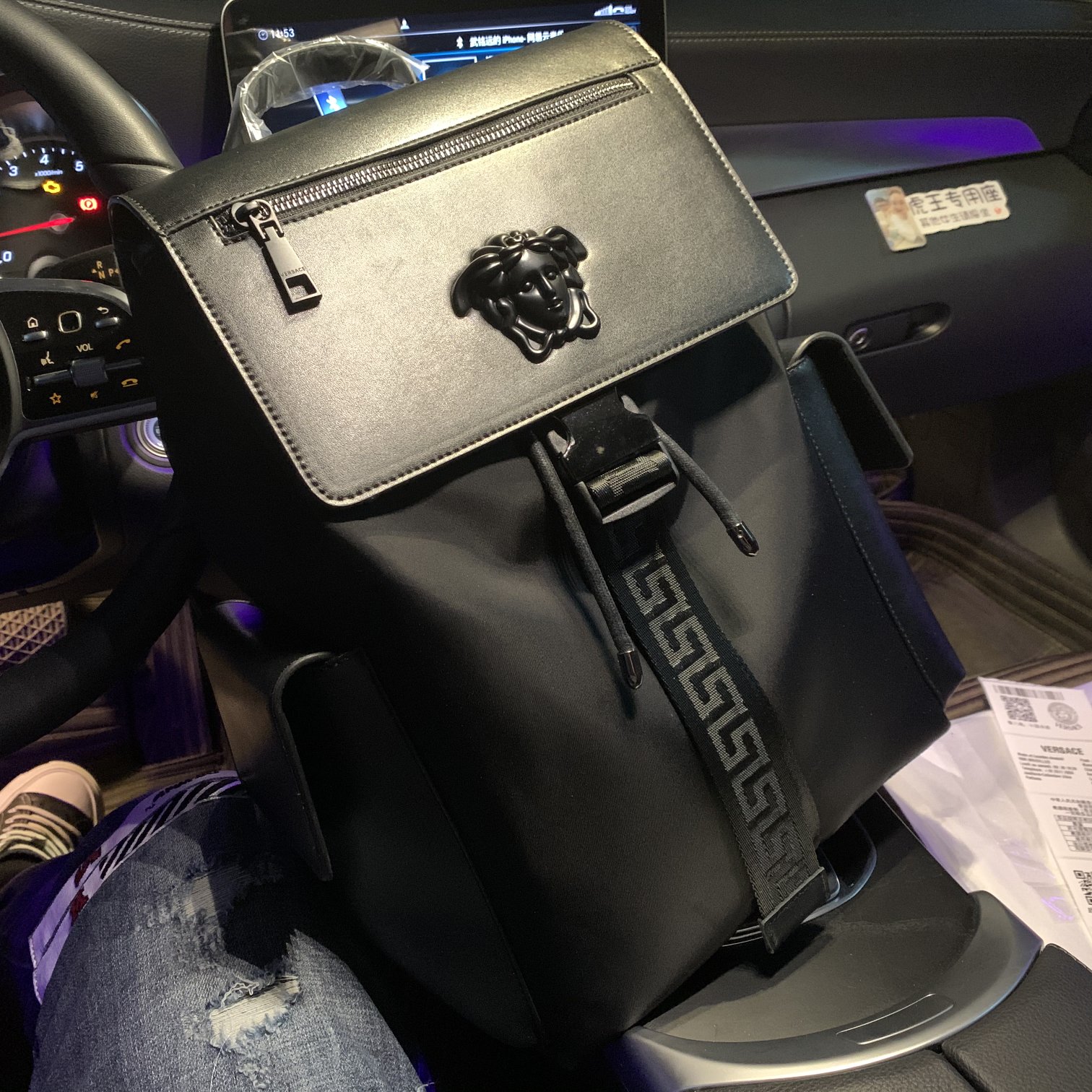 Versace #5085 Unisex Fashion Backpacks