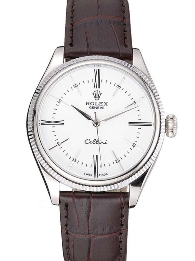 Replica Rolex Cellini 40mm White Dial 50509