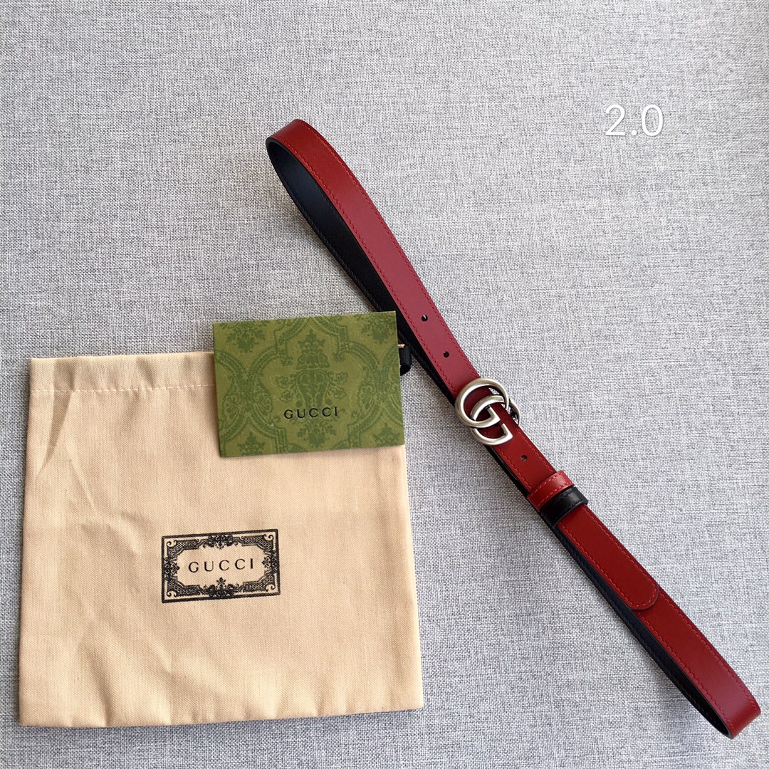 Gucci belt 2.0CM