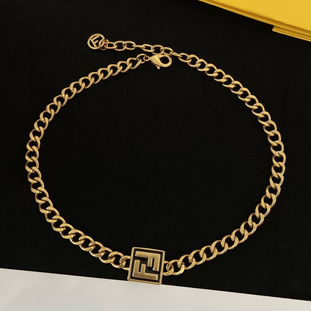 Fake Fendi Designer Necklace Wholesale