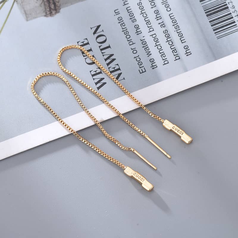 Knockoff Gucci Logo Earrings