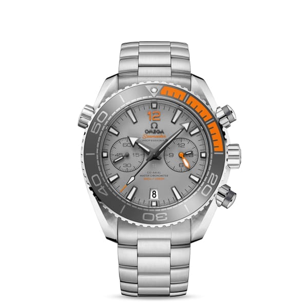 Omega Seamaster Planet Ocean 600M Co-Axial Master Chronometer Chronograph 45.5mm Titanium Grey Dial Bracelet 215.90.46.51.99.001