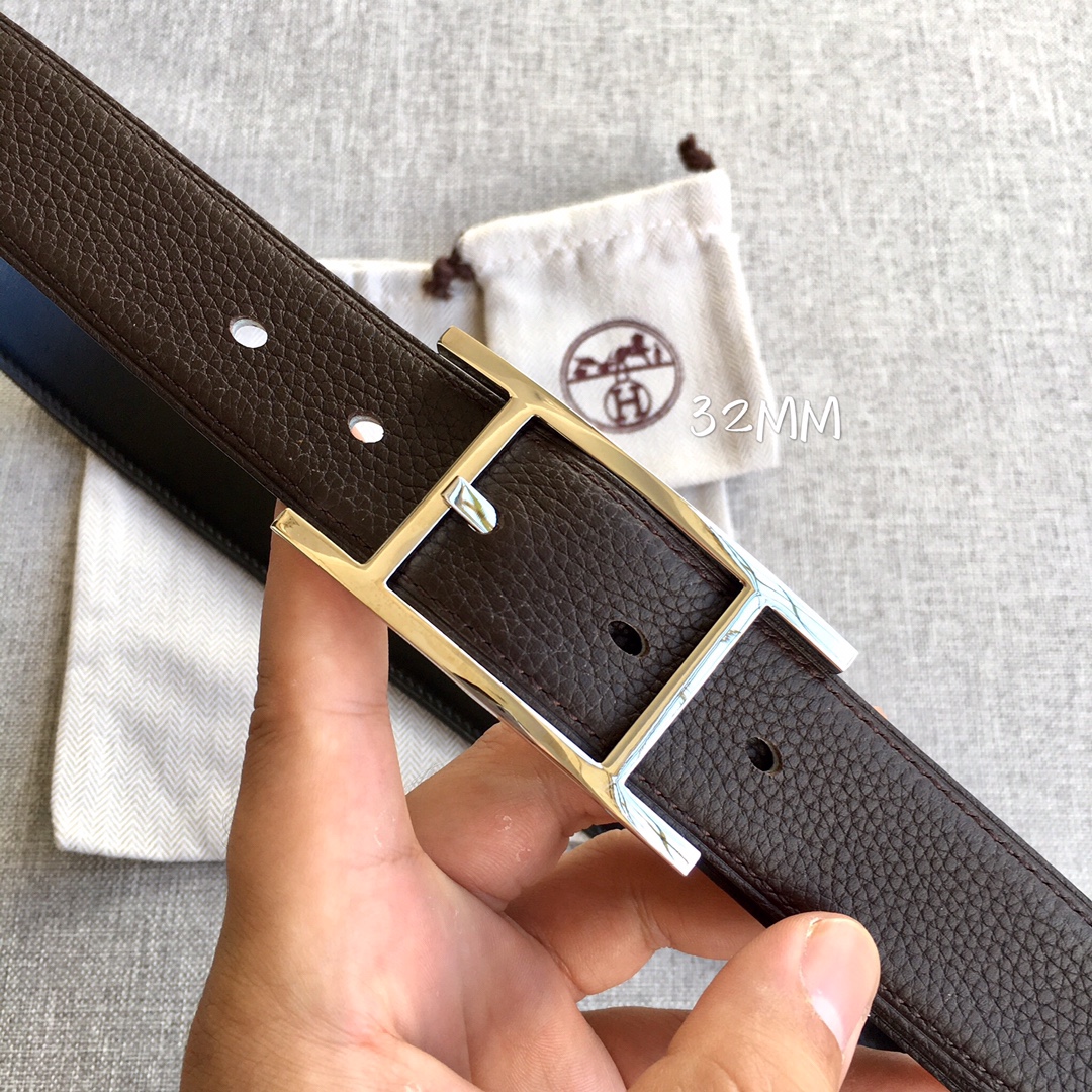 Hermes belt 3.2CM
