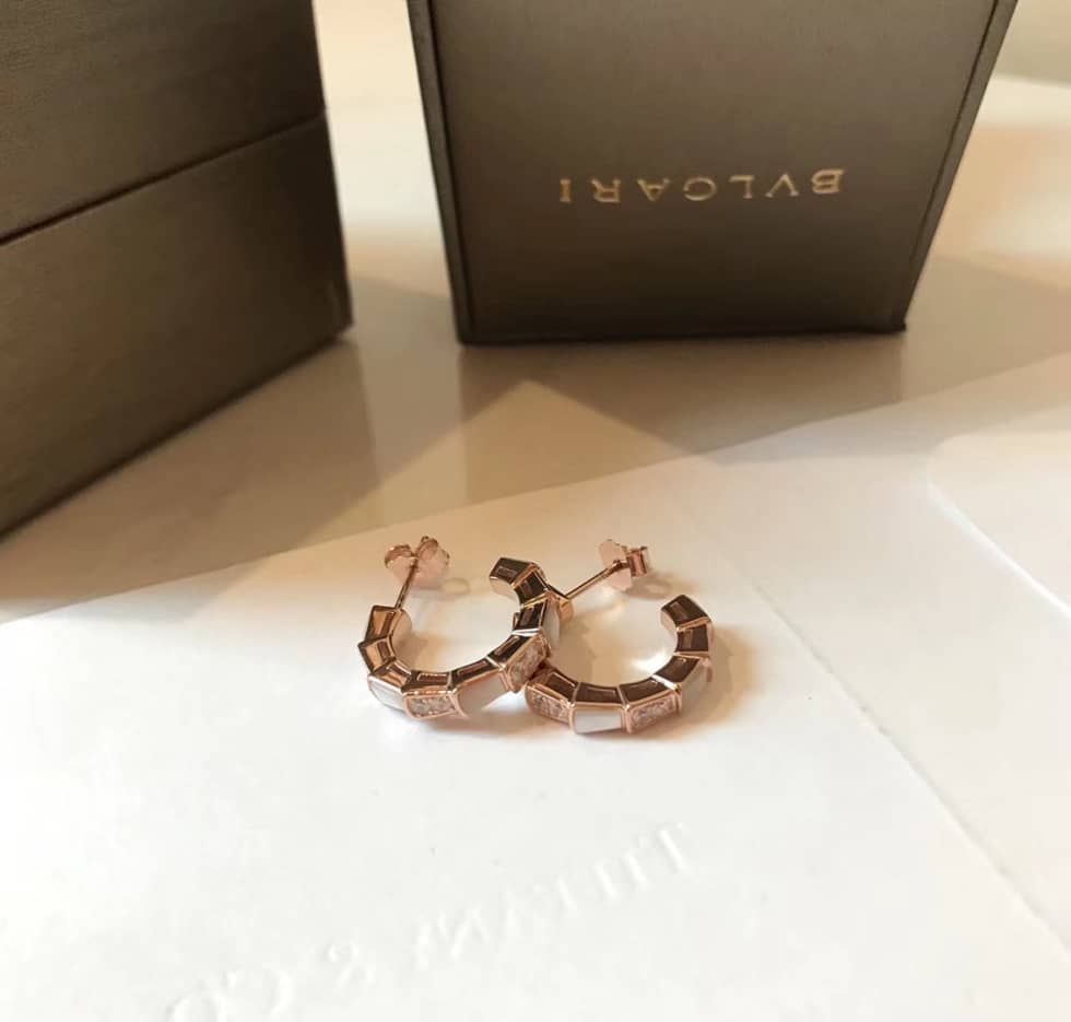 Wholesale Bvlgari Logo Earrings