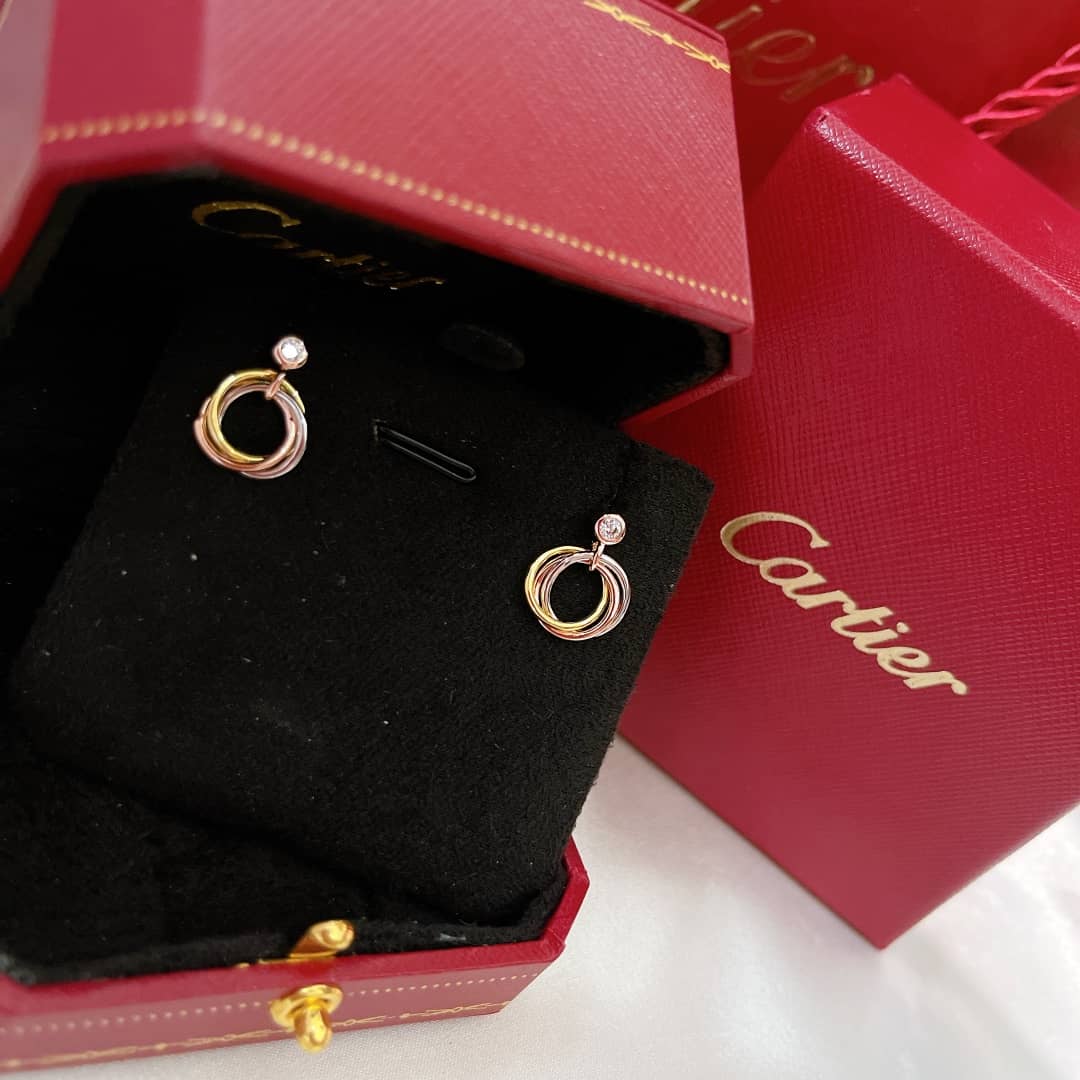Wholesale Cartier Logo Earrings