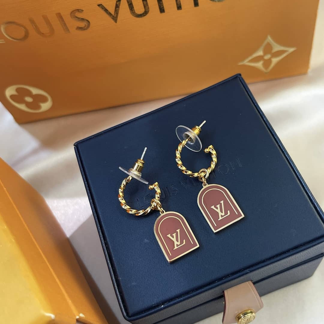 Louis Vuitton Earrings First Copy