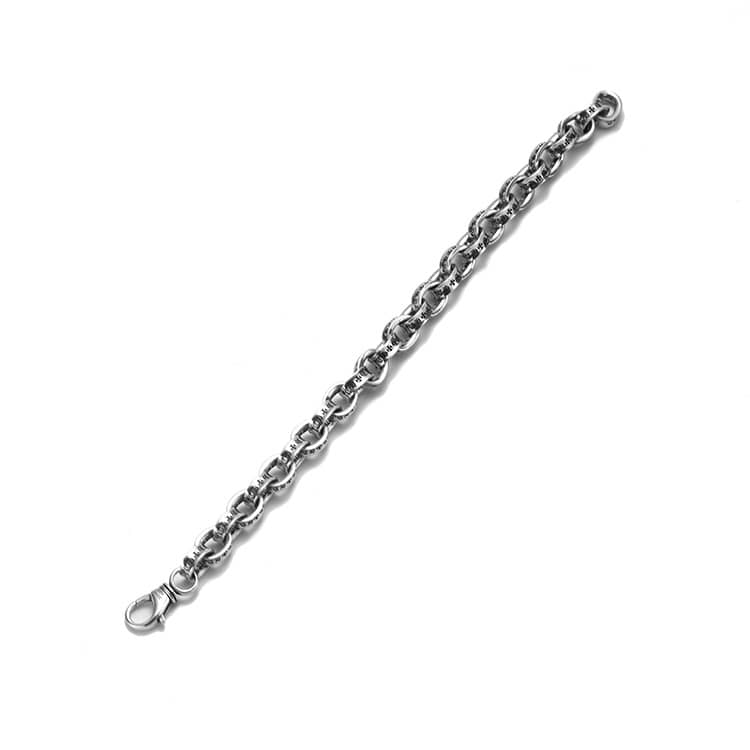 Fake Chrome Hearts Logo Bracelet