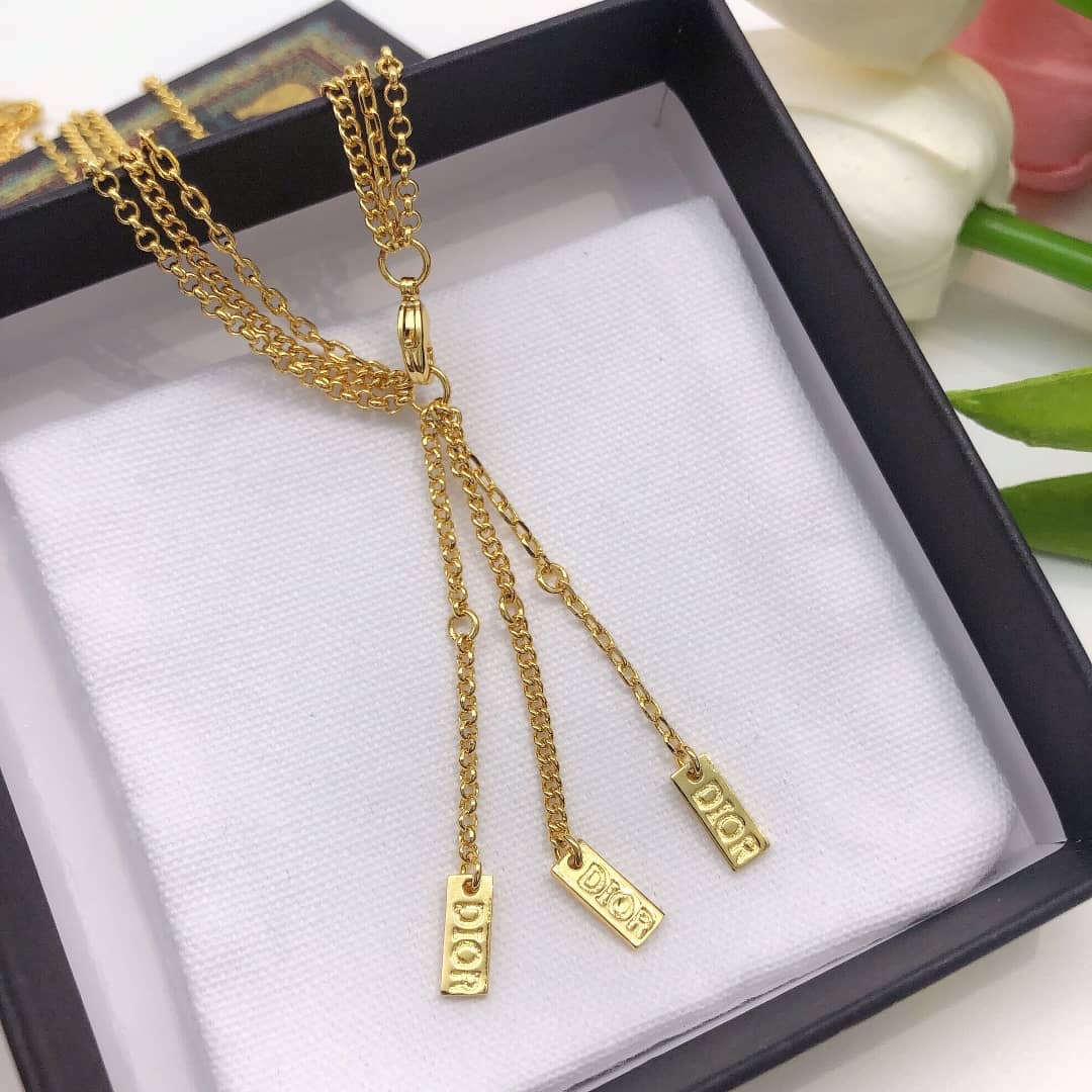 Wholesale Dior Logo Necklace