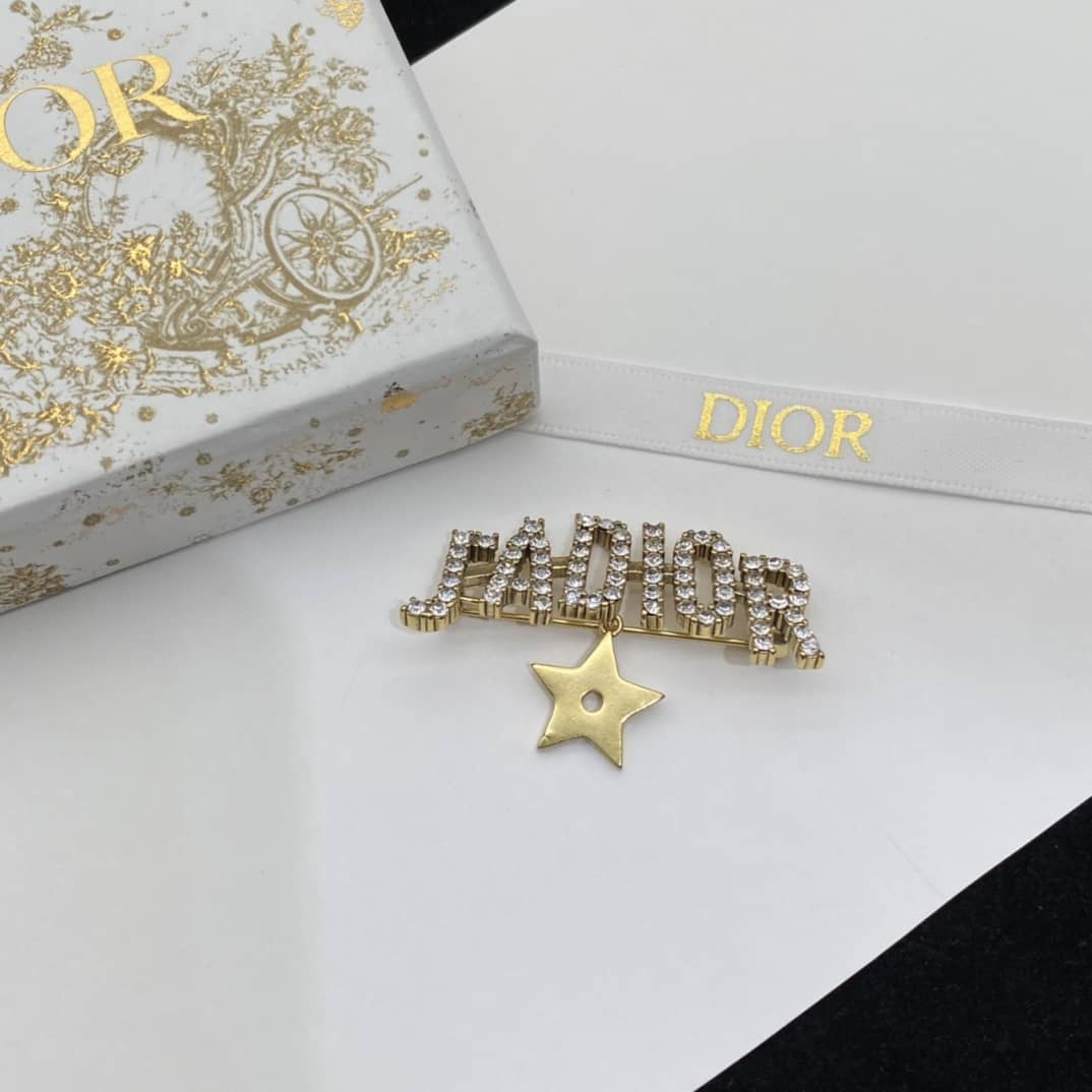 7 Star Dior Brooch