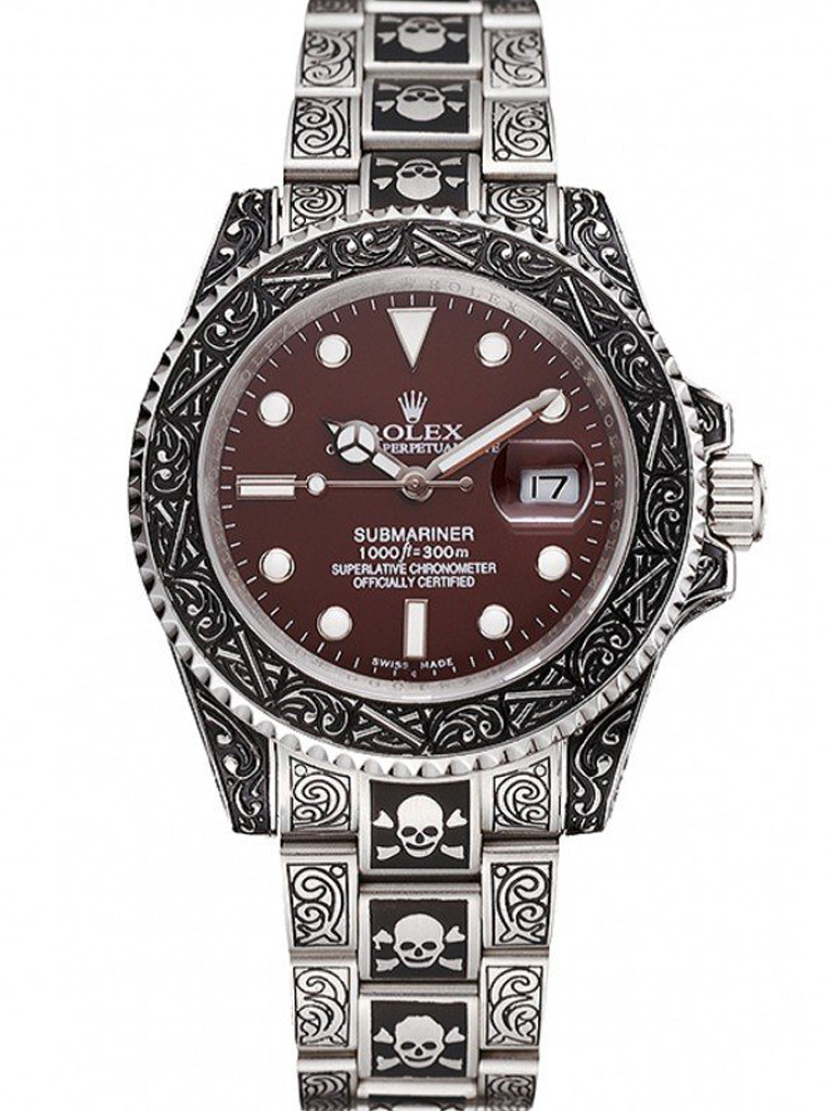 Replica Rolex Submariner 41mm Brown Dial 1454078