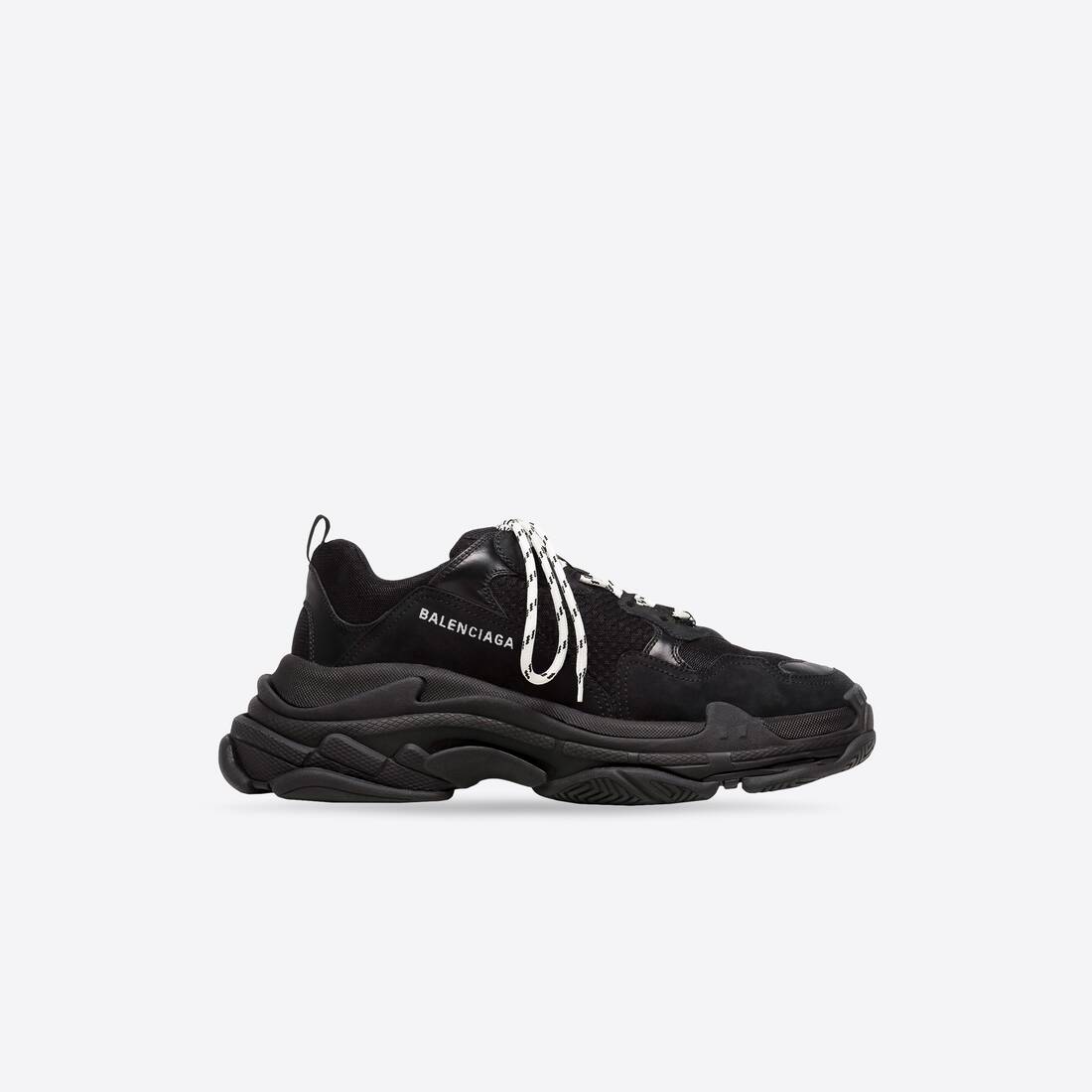 Men's Triple S Sneaker in Black 534217W2CA11000