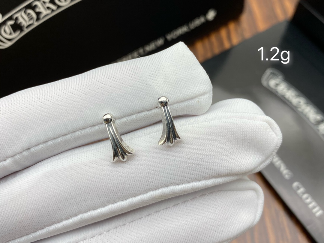 Chrome hearts Phoenix tail men's and women's same style earrings