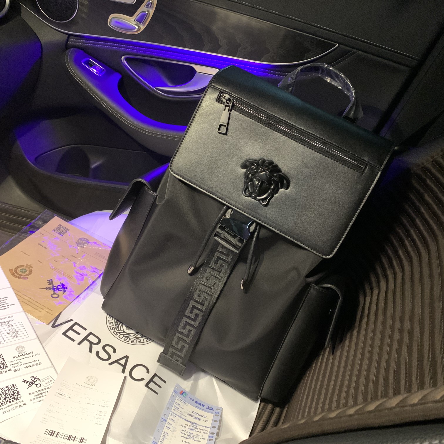 Versace #5085 Unisex Fashion Backpacks